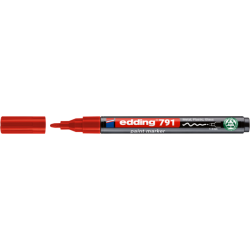 Marqueur peinture edding 791 à base d'alcool 1-2mm rouge