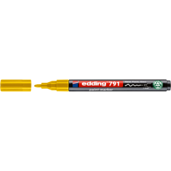 Marqueur peinture edding 791 à base d'alcool 1-2mm jaune