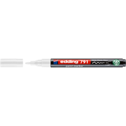 Marqueur peinture edding 791 à base d'alcool 1-2mm blanc