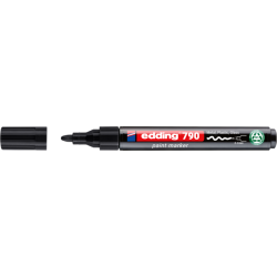Marqueur peinture edding 790 à base d'alcool 2-3mm noir