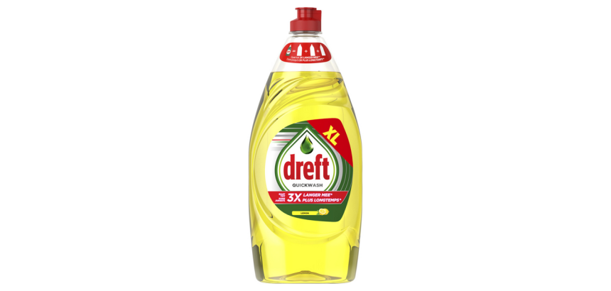 Afwasmiddel Dreft citroen Quickwash 820ml
