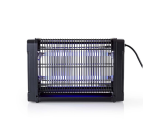 Lampe anti-insecte Nedis électrique 2x 8watt 50m2 noir