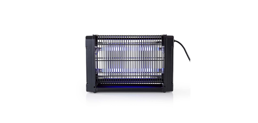 Lampe anti-insecte Nedis électrique 2x 8watt 50m2 noir