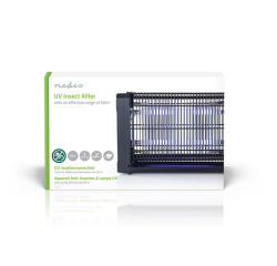 Lampe anti-insecte Nedis électrique 2x 8watt 50m2 noir