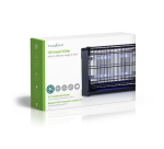 Lampe anti-insecte Nedis électrique 2x 8watt 50m2 noir