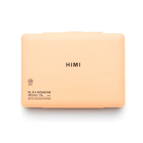 Gouache HIMI Twin cup 12g boîte de rangement Peach Fuzz