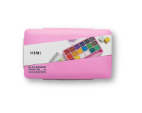 Gouache HIMI 18 couleurs 30g boîte de rangement rose