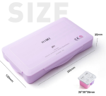 Gouache HIMI Twin cups 36 couleurs 12g boîte de rangement lilas