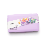 Gouache HIMI Twin cups 36 couleurs 12g boîte de rangement lilas