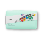HIMI Gouache 18 colors 30g green storage box