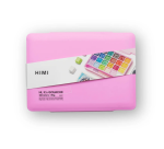 Gouache HIMI 24 kleuren 30gr opbergbox roze