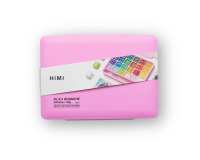 Gouache HIMI 24 kleuren 30gr opbergbox roze