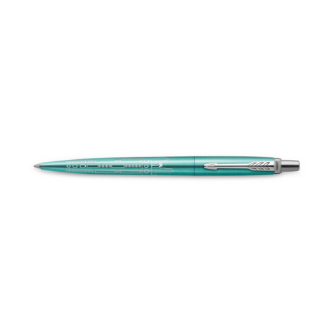 Stylo bille Parker Jotter Edition spéciale Miami Turquoise CT Medium