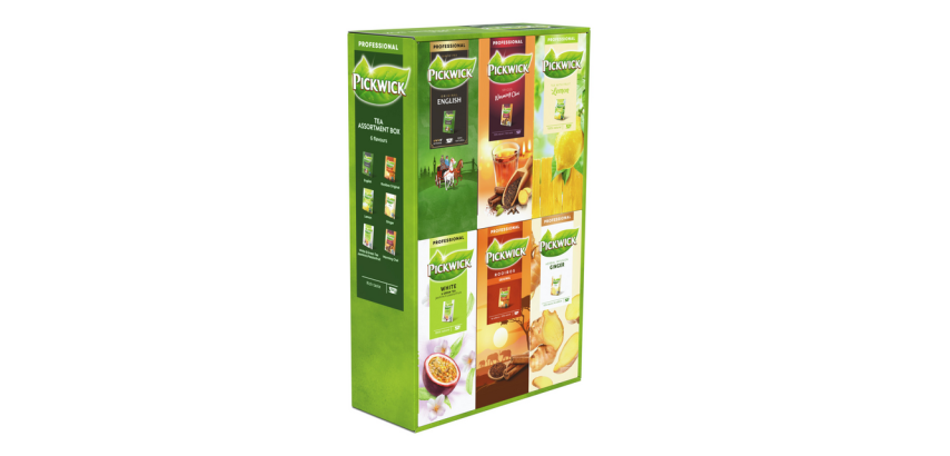 Pickwick Tea Combo Box 6x 25 Bags
