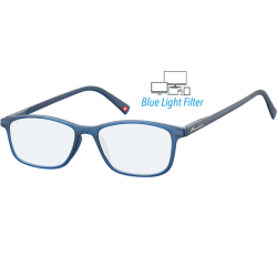 Lunettes Montana filtre lumière bleue +0.00 dpt bleu