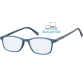 Lunettes Montana filtre lumière bleue +0.00 dpt bleu