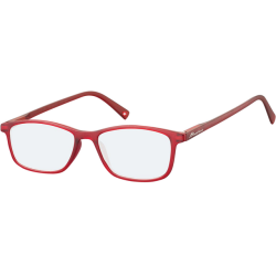 Lunettes Montana filtre lumière bleue +0.00 dpt rouge