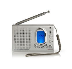Radio universelle Nedis avec réveil RDWR1000GY