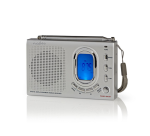 Radio universelle Nedis avec réveil RDWR1000GY