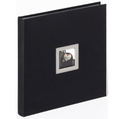 Album photo design Blak & White 30x30cm 25 feuilles gris