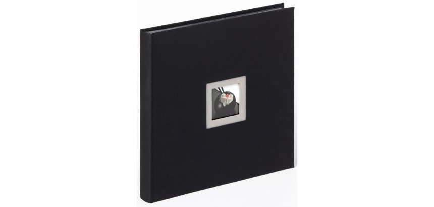 Fotoalbum walther design Black & White 30x30cm 25vel zwart