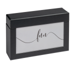 Walther Design Fun Photo Box 10x15cm 100 Photos Black