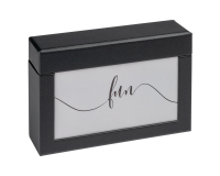 Fotobox walther design Fun 10x15cm 100 foto's zwart