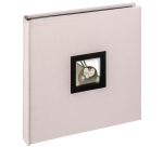Fotoalbum walther design Black & White 26x25cm 25vel grijs