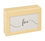 Fotobox walther design Fun 10x15cm 100 foto's creme