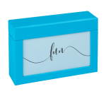 Walther design photo box Fun 10x15cm 100 photos ocean blue