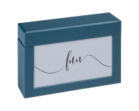 Fotobox walther design Fun 10x15cm 100 foto's blauw