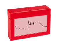 Fotobox walther design Fun 10x15cm 100 foto's rood