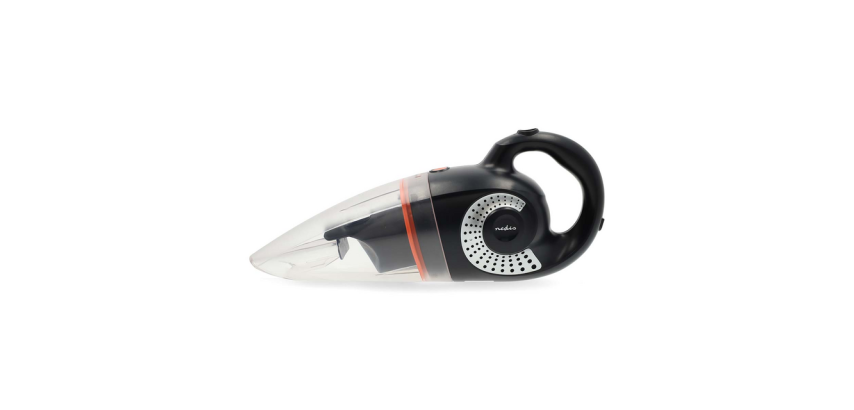 Aspirateur à main Nedis mouillé/sec 90W rechargeable noir-orange