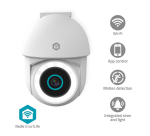 Caméra de sécurité extérieure SmartLife Wi-Fi 3MP Full HD 1296p blanc