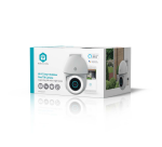 Caméra de sécurité extérieure SmartLife Wi-Fi 3MP Full HD 1296p blanc