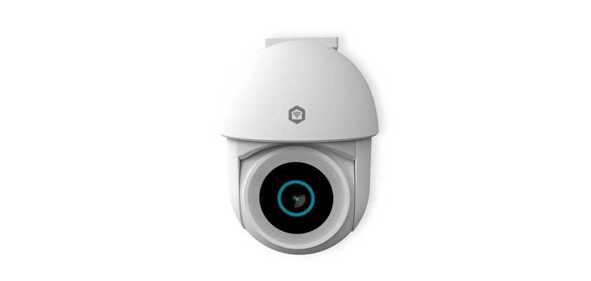 Caméra de sécurité extérieure SmartLife Wi-Fi 3MP Full HD 1296p blanc