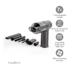 Handheld Vacuum / Air Blower Nedis 90 W Rechargeable Black