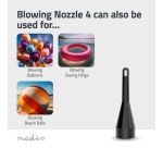 Handheld Vacuum / Air Blower Nedis 90 W Rechargeable Black