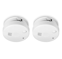 Détecteur de fumée Alecto Mini SA102 avec pile 5 ans blanc
