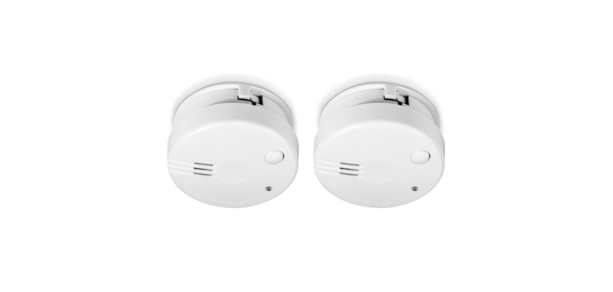 Détecteur de fumée Alecto Mini SA102 avec pile 5 ans blanc