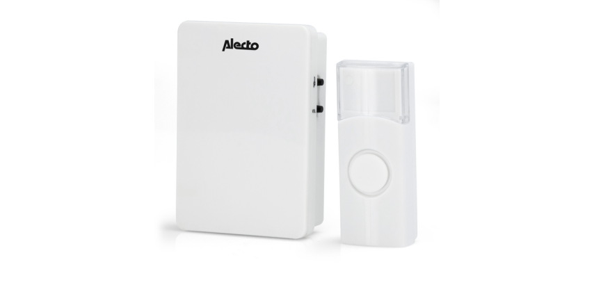 Sonnette sans fil Alecto ADB-11WT blanc