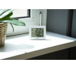 Thermomètre hygromètre Alecto WS-55 blanc - argent