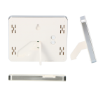 Thermomètre hygromètre Alecto WS-55 blanc - argent