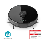 Aspirateur robot Nedis Smartlife Wi-Fi laser 3-en-1 noir
