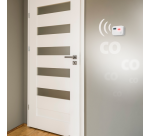 Détecteur de monoxyde de carbone Alecto 10 ans capteur et écran COA3910 blanc