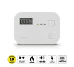 Détecteur de monoxyde de carbone Alecto 10 ans capteur et écran COA3910 blanc