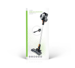 Nedis 2-in-1 kabelloser HEPA 130W Stielstaubsauger schwarz