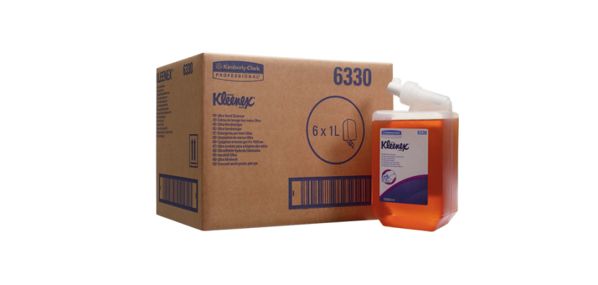 Kleenex Ultra liquid amber hand soap 1000ml 6330