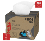 Chiffons de nettoyage WypAll® X80 Power Clean 426x281mm 160 pièces boîte distributrice blanc 8279