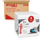 Poetsdoek WypAll X80 PowerClean 305x317mm 4x50vel wit 8388